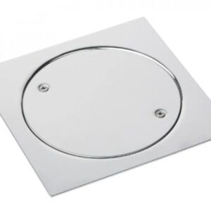 Floor Drain 15*15 Cleanout Stainless Steel Italy
